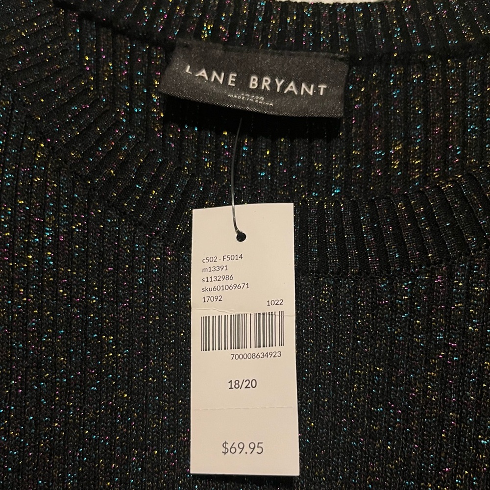 Lane Bry. sweater shimmer 18/20